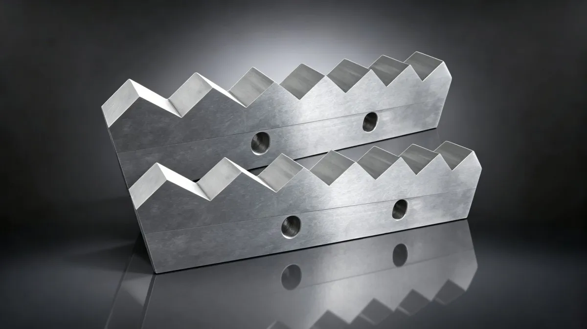 Single axis shredder fixed blade series